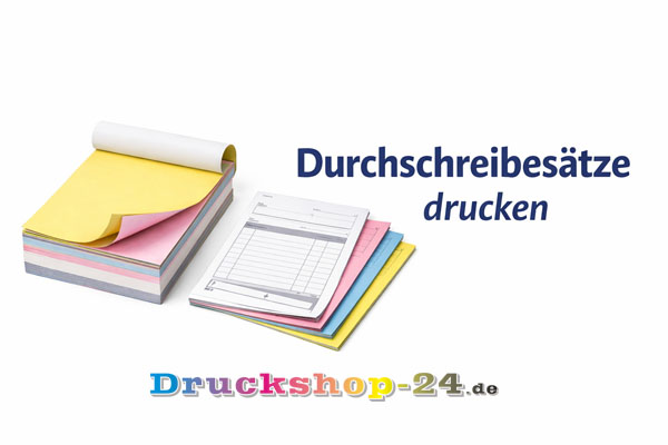 Durchschreibesätze als Einzelsätze und Blöcke